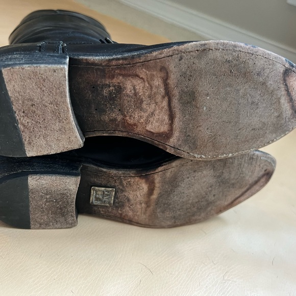 Frye Knee High Lindsey Spur Riding Western Cowboy Style Boots Women Size 7.5 - Picture 6 of 6